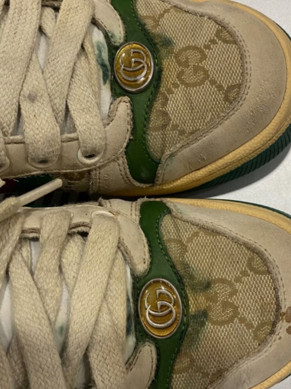 Gucci Screener Sneaker Kids Size 34 EU